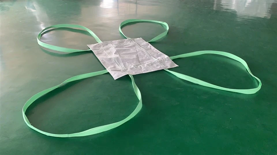 500kg 1 Ton Plastik Pp Sling Big Bag Soft Pallet Untuk Semen Dan Pupuk